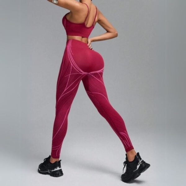 Ensemble sexy grenat – Image 2
