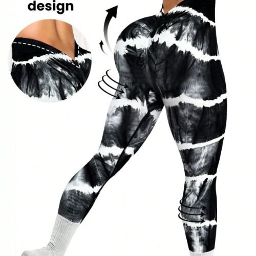 Leggings noir&blanc S
