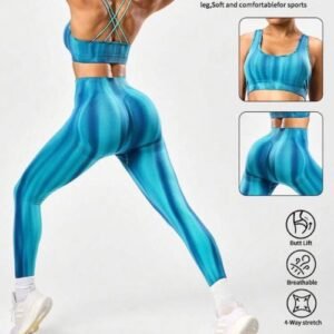 Ensemble bleu  turquoise S