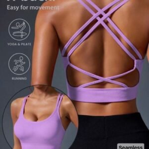 Brassière mauve S