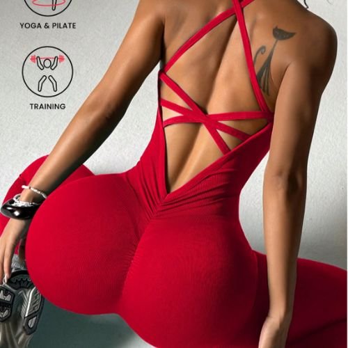 Combinaison rouge S/L